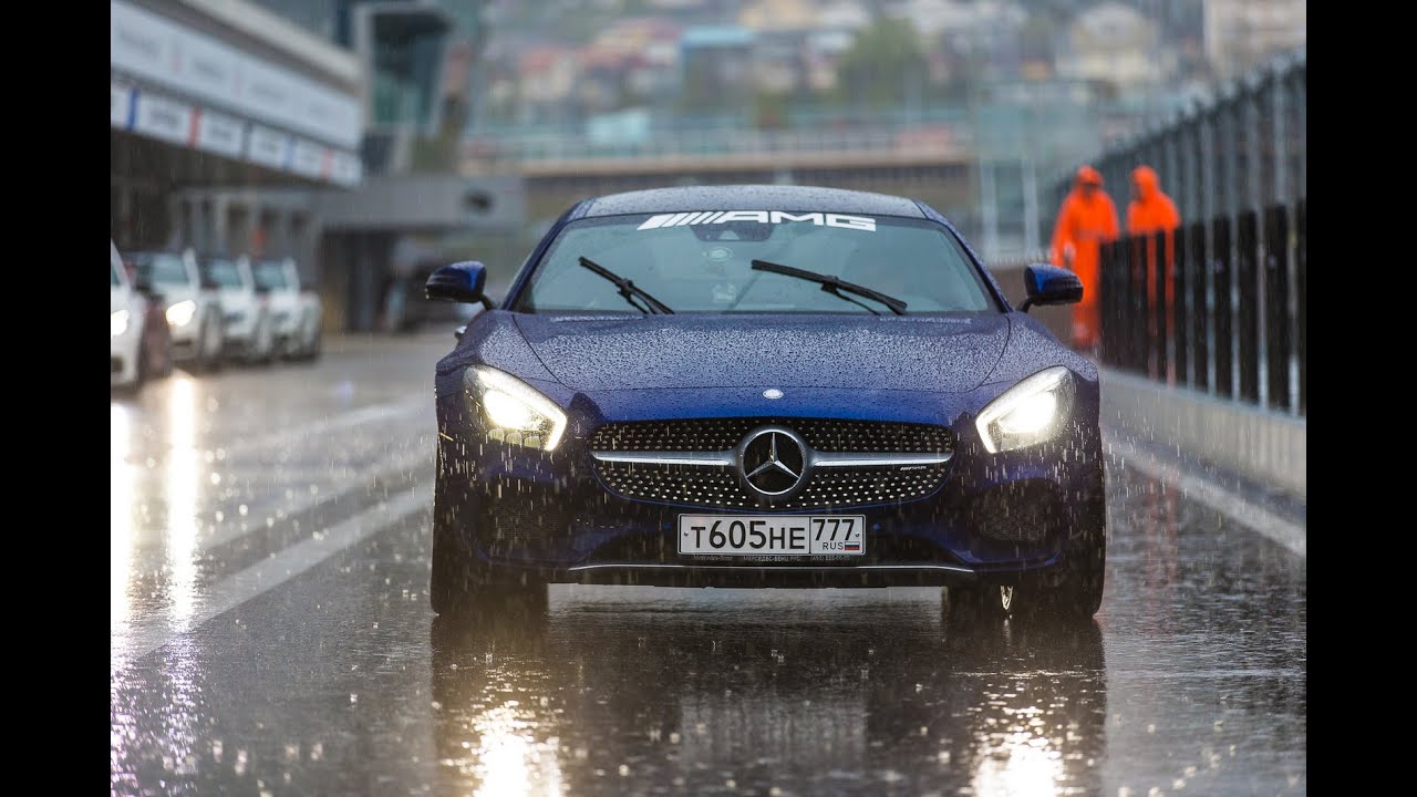 Тест-драйв Mercedes-AMG GT S и других AMG + Виталий Петров или что такое AMG Performance Tour