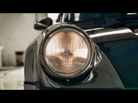 PORSCHE БЕЛАЯ БЕСТИЯ – новый внешний вид! Черный хром - тизер от Романа Милованова!) 964 (911) Turbo