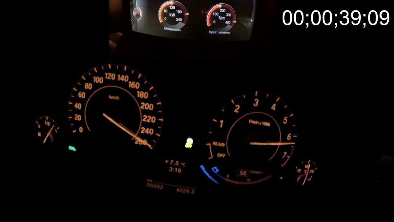 BMW 335i xDrive GT - тест-драйв + 0-260 km/h + 260-0 km/h + мощностной стенд!)