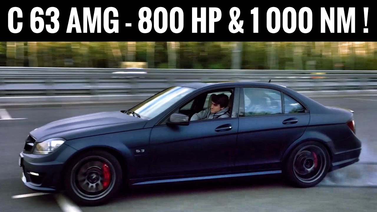 800 сил, 1 000 Нм и 320 км/ч - самый быстрый Mercedes-Benz C 63 AMG! Тест-драйв + поломка + дрифт!)