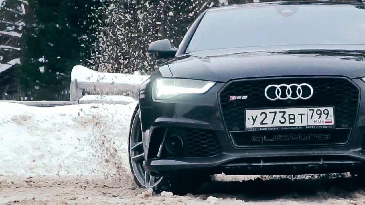 Audi RS6. Что может быть быстрее зимой? Anton Avtoman.