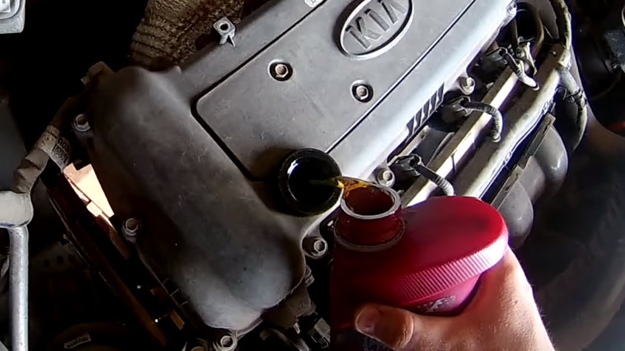 Замена масла в двигателе Kia Soul AM 1.6 бензин Своими руками Видео отчет