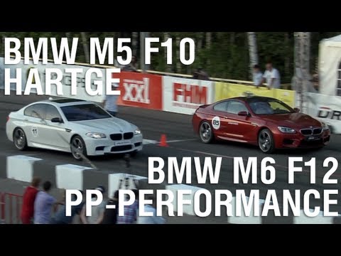 BMW M5 F10 vs BMW M6 F12 vs Aston Martin Vanquish