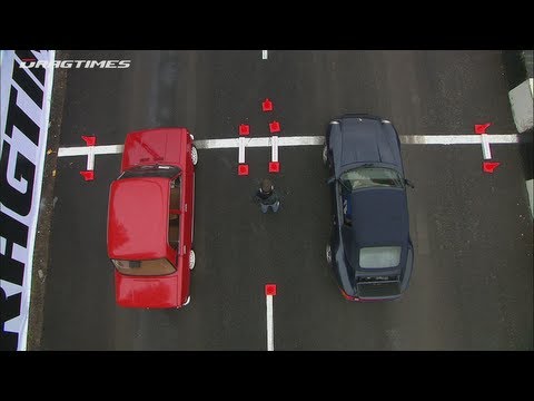 Lada 2101 V&S vs Porsche 911 Carrera RS vs Nissan GT-R Boostlogic Godzilla (Funny ride)