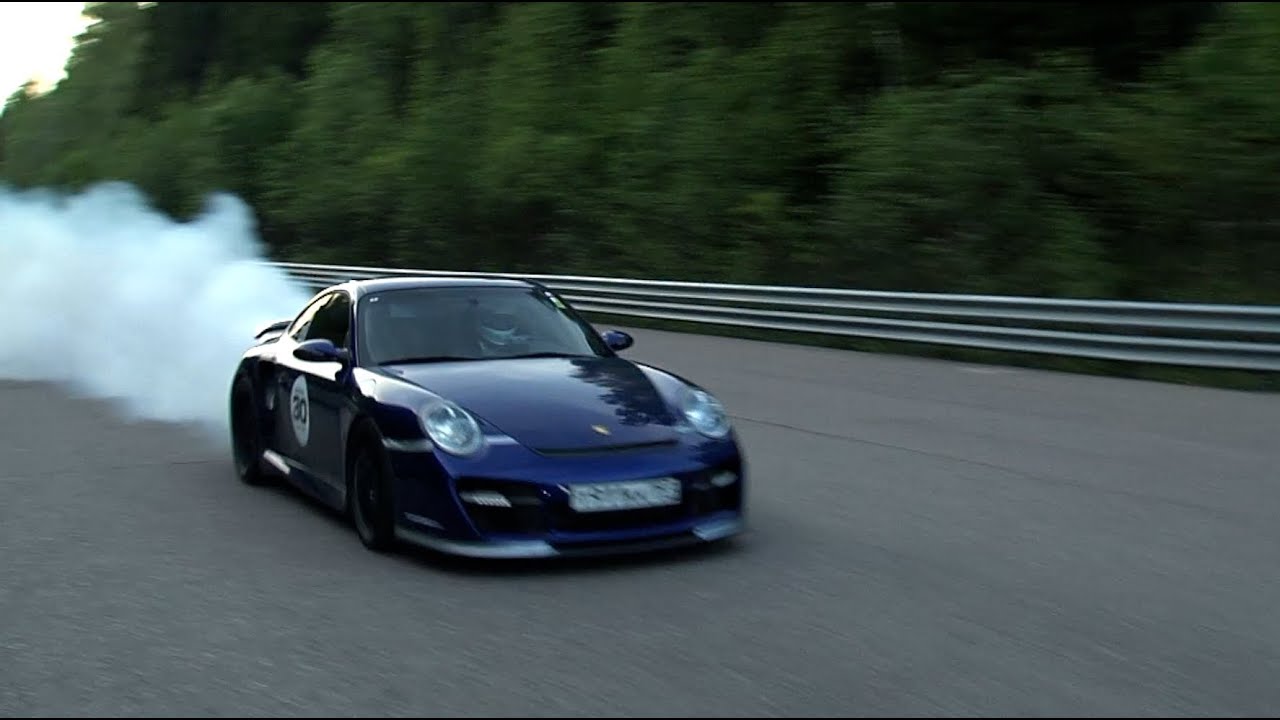 Porsche 911 Turbo (1500 HP) — accident