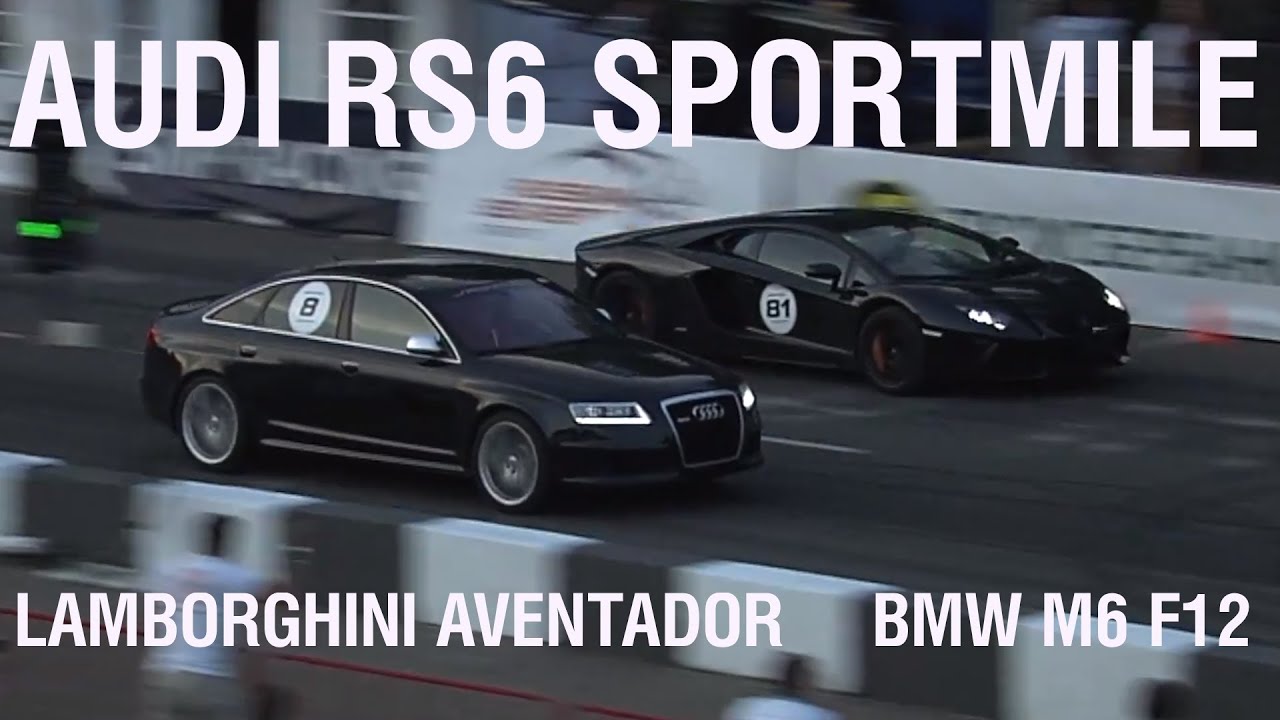 World fastest Audi RS6 by Sportmile beats Lamborghini Aventador