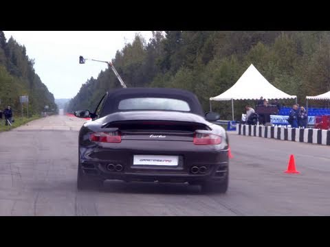 Audi RS6 Evotech vs Porsche 911 Turbo Stage 2