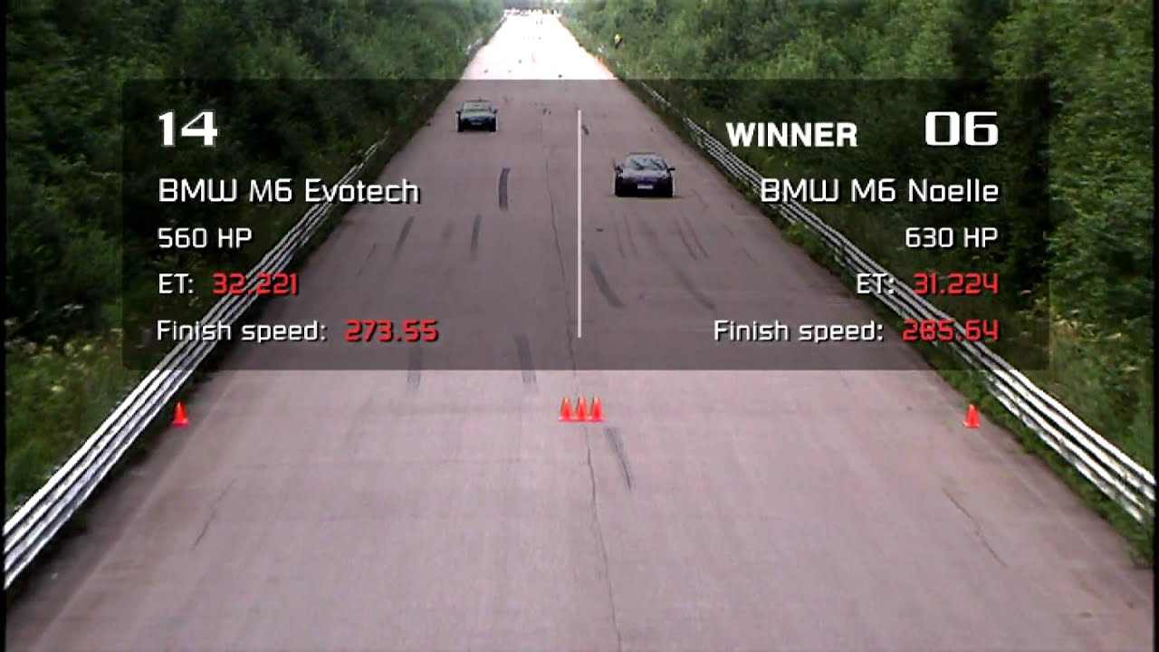 Moscow Unlim 500: BMW M6 vs BMW M6