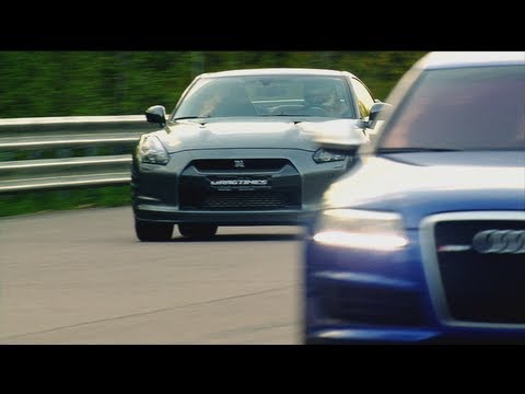 Audi RS6 PP-Performance vs Nissan GT-R EcuTek