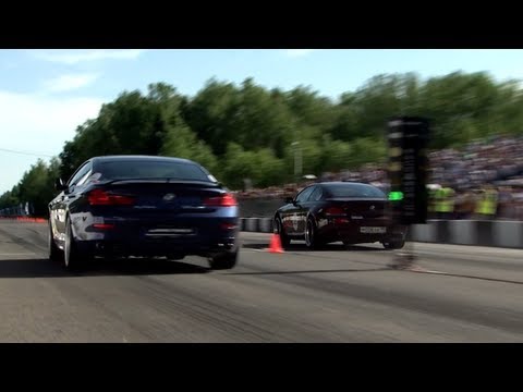 BMW M6 G-Power vs BMW Alpina B6 vs BMW M6 ESS vs Cayenne Turbo S