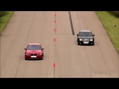 Chrysler SRT-8 Supercharged vs BMW M3 ESS