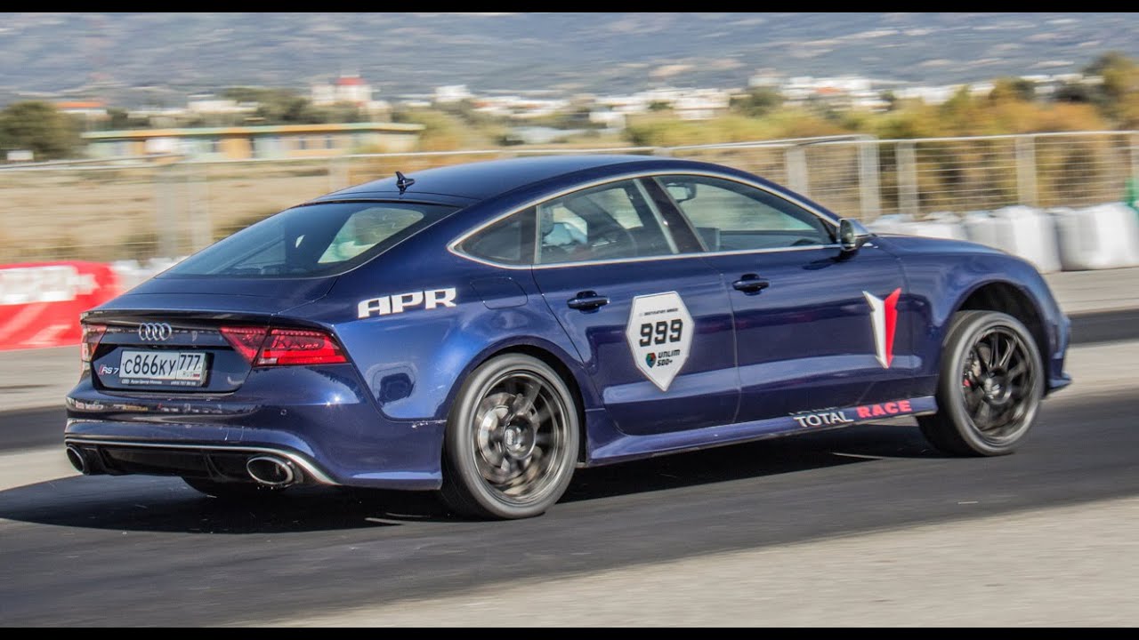 900 HP Audi RS7 on Unlim 500+ Greece &#39;14