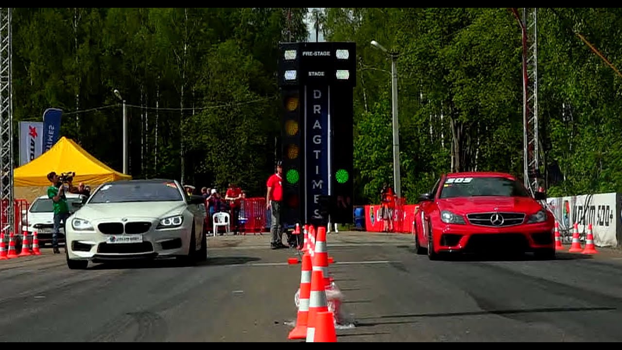 BMW M6 vs Mercedes C63 AMG vs Audi S6