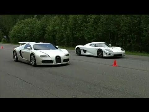 Bugatti Veyron vs Koenigsegg CCXF (60-310+ km/h)