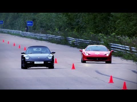 Ferrari 458 Italia vs Porsche 911 Turbo