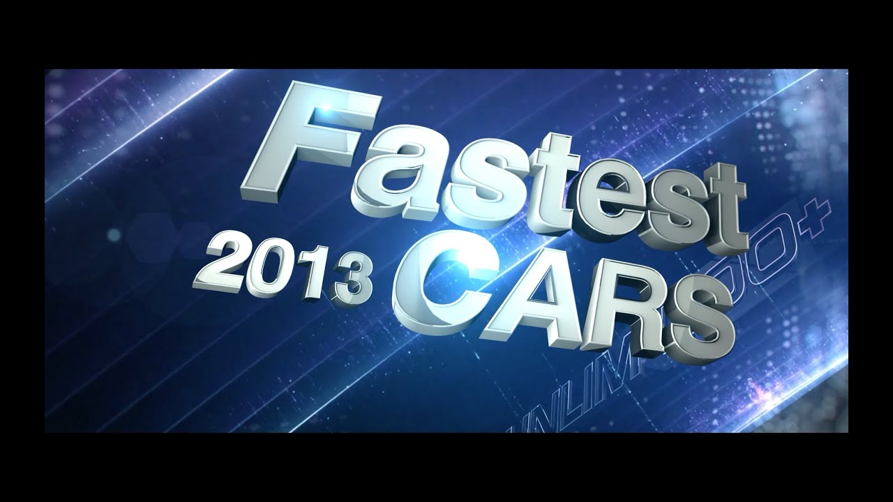 TOP 10 fastest cars 2013 (part 1)