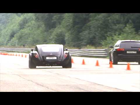 Wiesmann GT vs Audi RS6 Evotech
