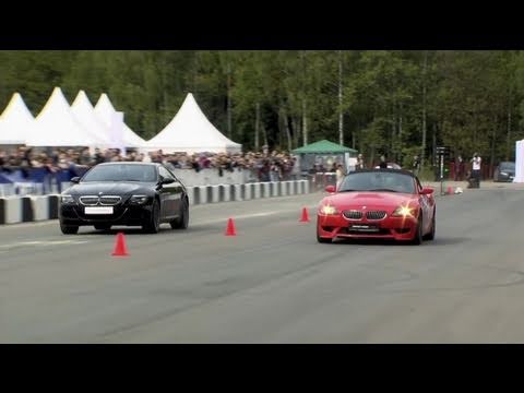 BMW Z4 V10 vs BMW M6 Evotech