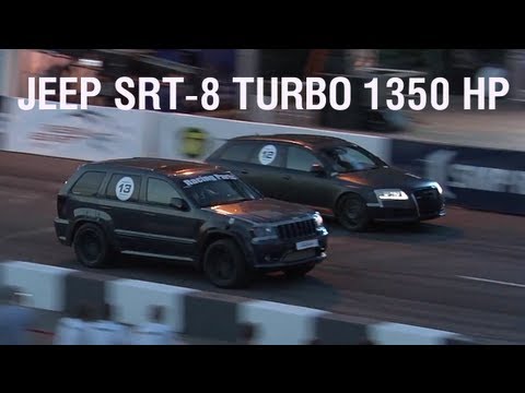 Fastest Jeep SRT-8 Turbo (1350 HP)