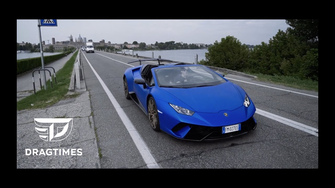 DT_SPECIAL. На Lamborghini Huracan Performante Spyder по долине моторов в Италии