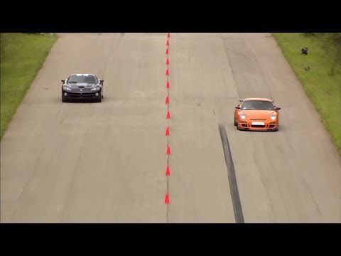 Porsche 9ff GT3 RS vs Dodge Viper SRT-10