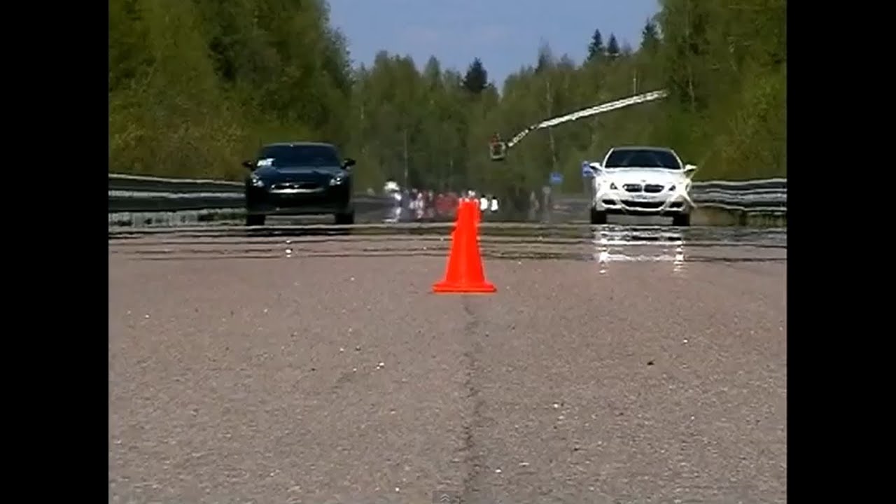Nissan GT-R Stage 1vs BMW M6 Evotech