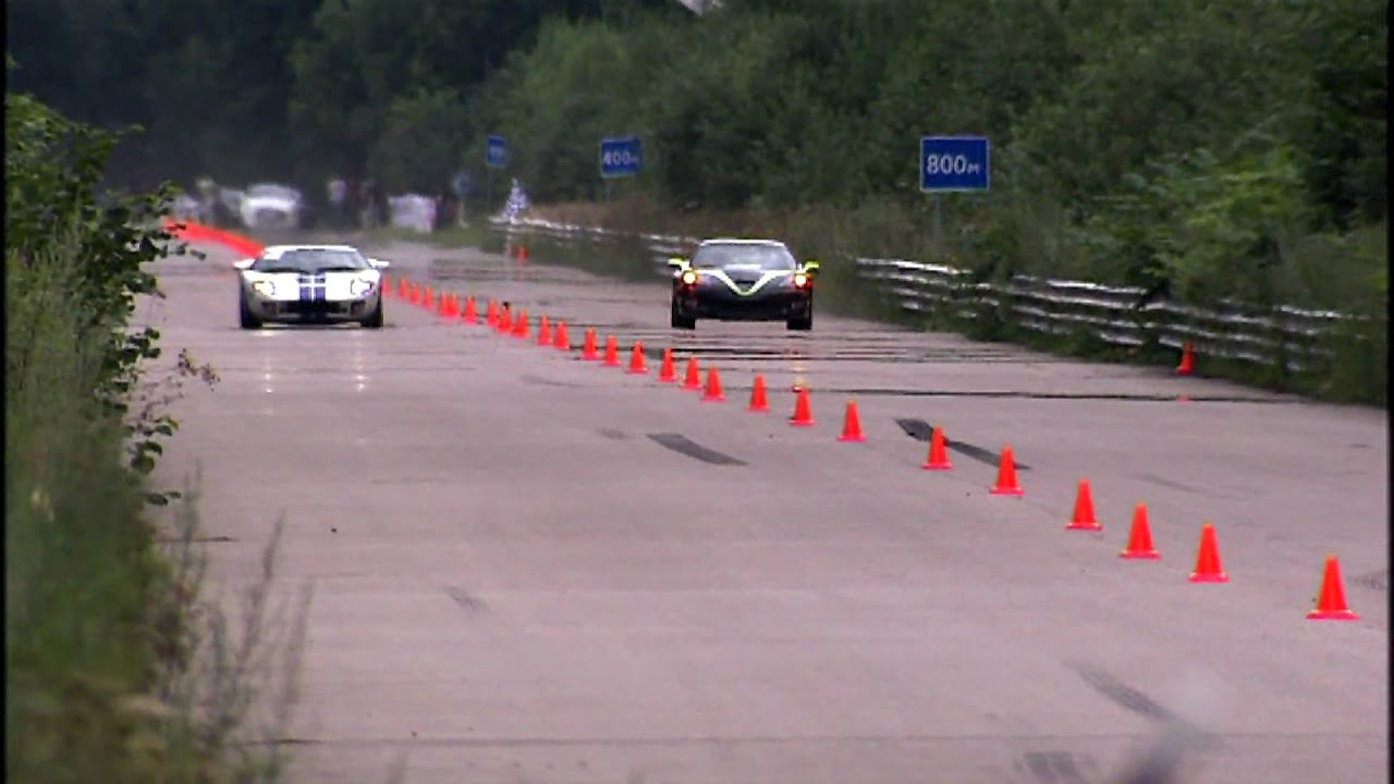 Moscow Unlim 500: Ford GT-1000 vs Corvette ZR1