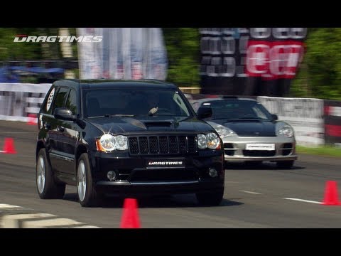Porsche 9ff vs Jeep SRT-8 Turbo / Ford Mustang vs BMW M3 ESS