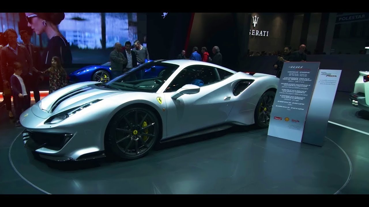 Обзор 720 л.с. Ferrari 488 PISTA за ₽30 млн. (Женева 2018)