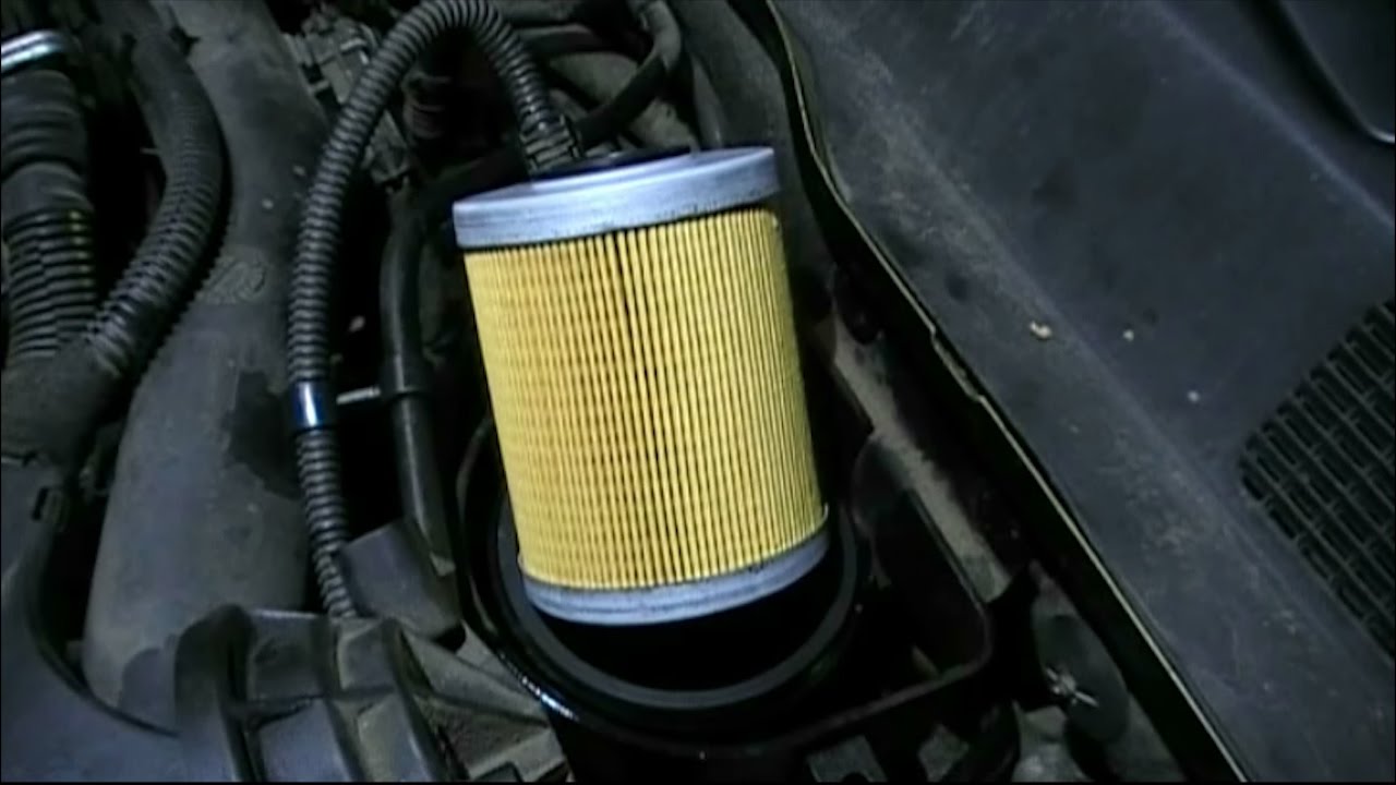 Замена топливного фильтра. Opel