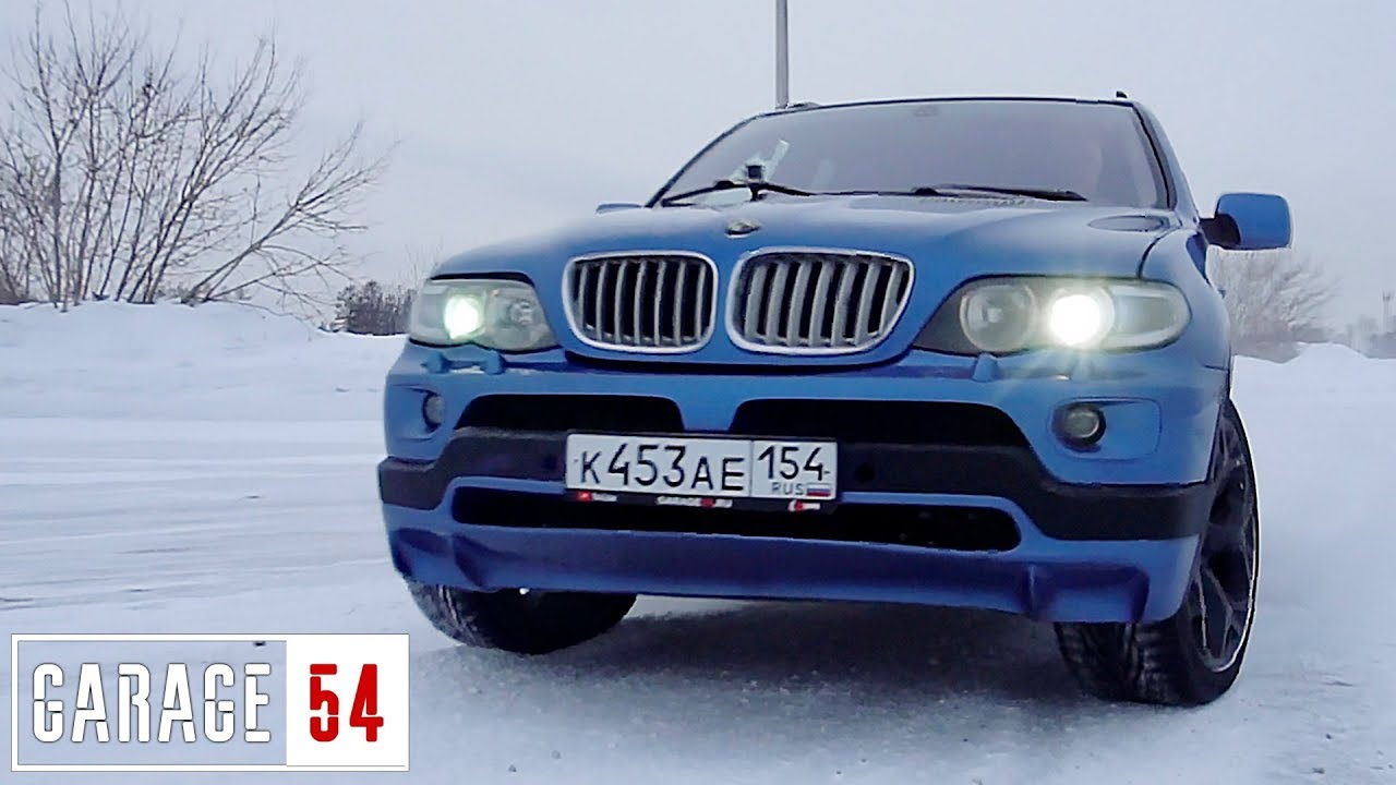 ЯПОНСКИЙ V12 (5 литров) В BMW X5 - ПЕРВЫЙ ВЫЕЗД