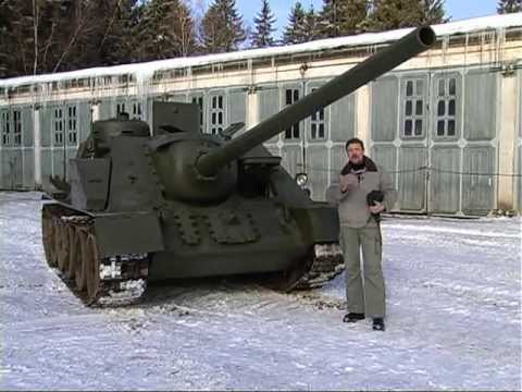 УНИКАЛЬНАЯ САМОХОДКА  СУ-100/ SU-100 СССР