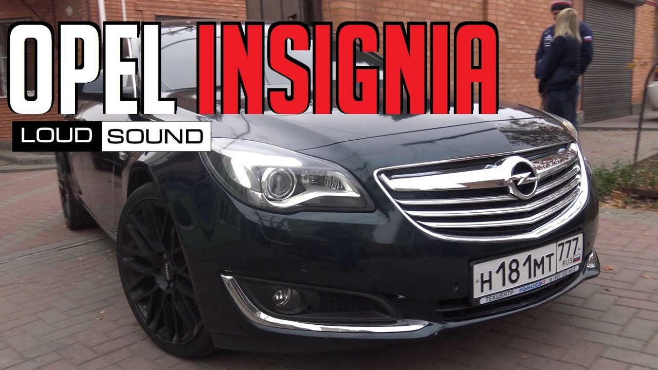 Opel Insignia - Обзор автомобиля + аудиосистемы Loud Sound [eng sub]
