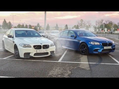 ЗЛЫЕ VW GOLF и SEAT LEON CUPRA против BMW M5