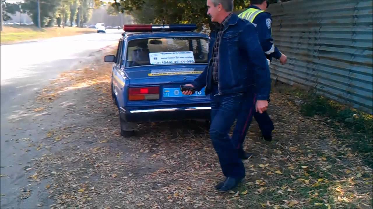 ГАИ Луганск спасаются бегством