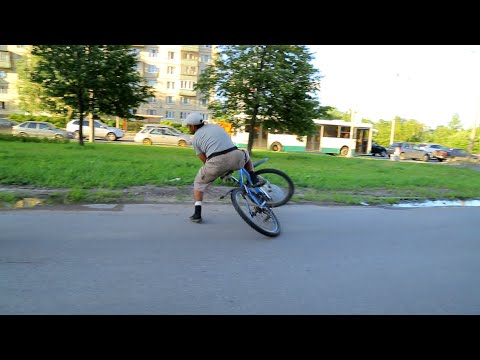 СтопХамСПб - Странный велосипедист