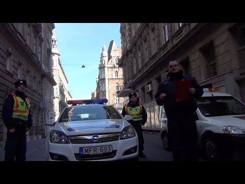 Конфликт с полицией  Будапешта