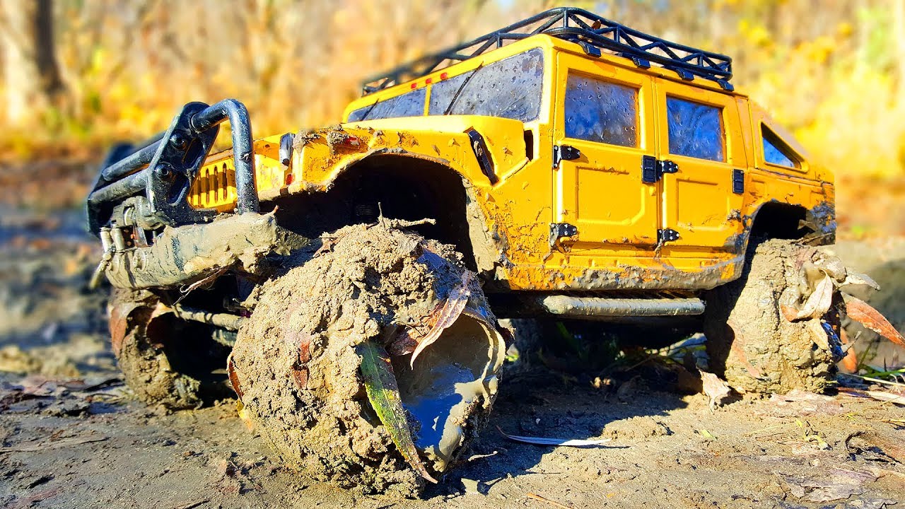 RC Car Extreme MUD Hummer H1 Axial SCX10 — RC Extreme Pictures