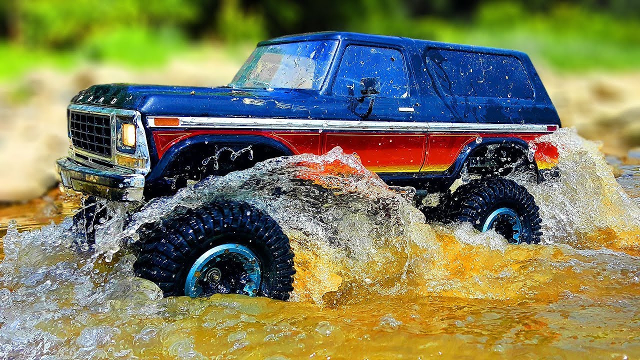 RC Cars Action Racing 4x4 Water SPA — Ford Bronco Axial SCX10 — Wilimovich