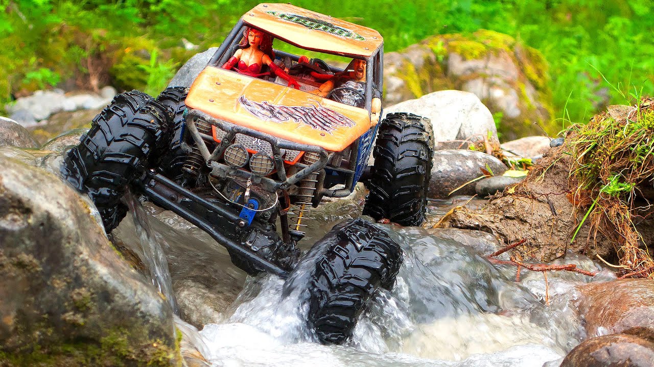 RC Extreme Pictures — #RC Cars OFF Road 4x4 Adventure Rock Crawling along Katun River in Mount Altay