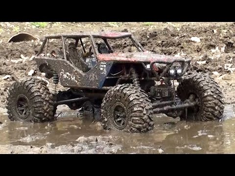 RC TRUCK OFF Road 4x4 Scale Model: Axial Wrait - Sands, Mudding