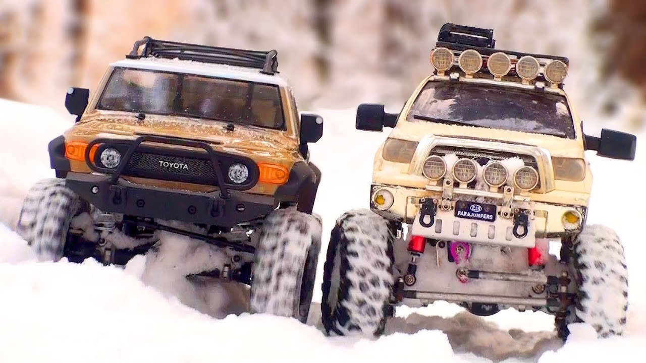 RC Car OFF Road HPI Venture Toyota FJ Cruiser Snow Test Drive — RC Extreme Pictures