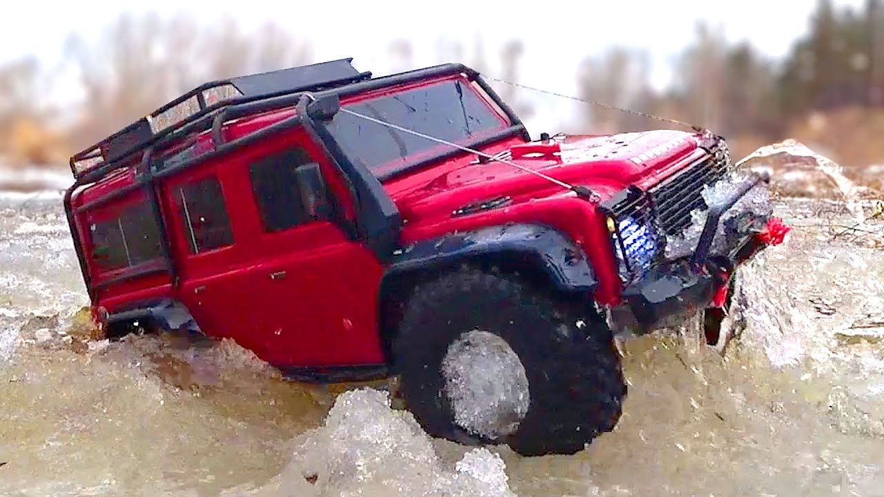 RC Cars OFF Road ICE Water SPA — Jeep Cherokee Axial SCX10 ii, Hummer H2, Traxxas TRX4 Land Rover