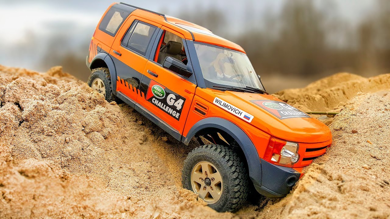 Extreme Car Driving OFF Road Challenge 4x4 - MST Land Rover Discovery, Tamiya Ford F 350 High Lift
