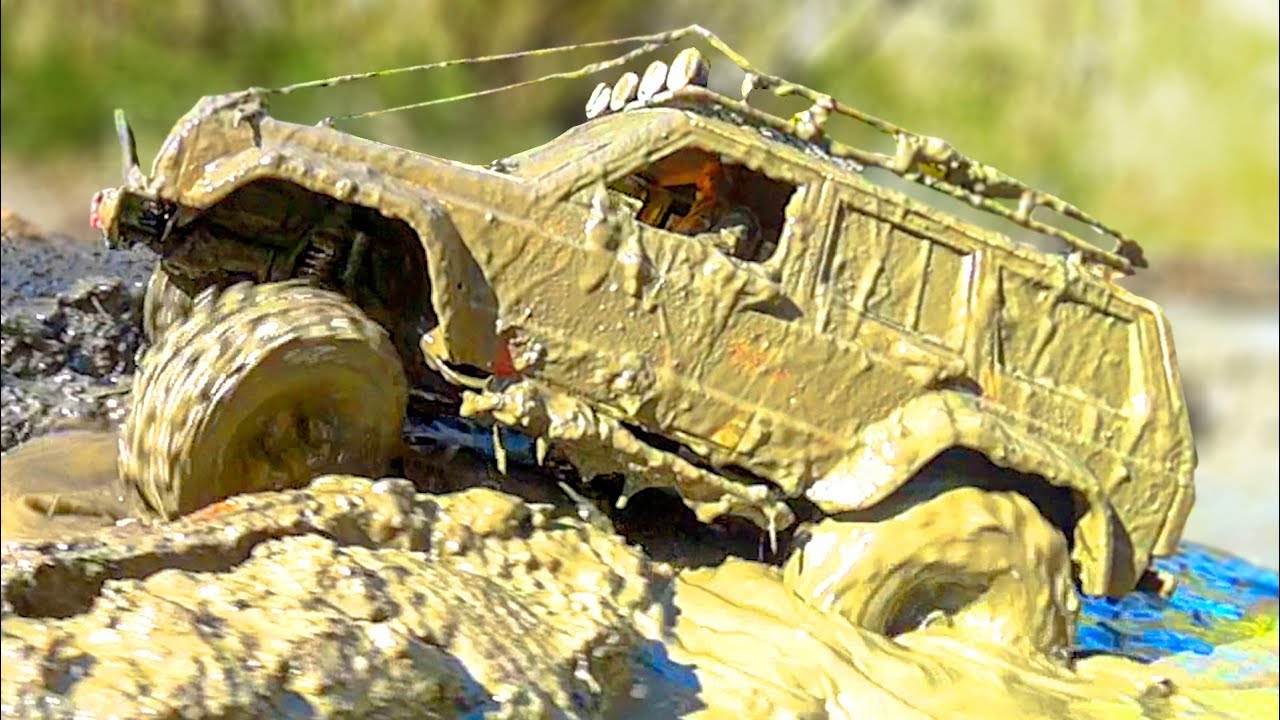 RC Cars Hardcore MUD Race Challenge Adventures — Axial SCX10 II, HPI Venture — Wilimovich