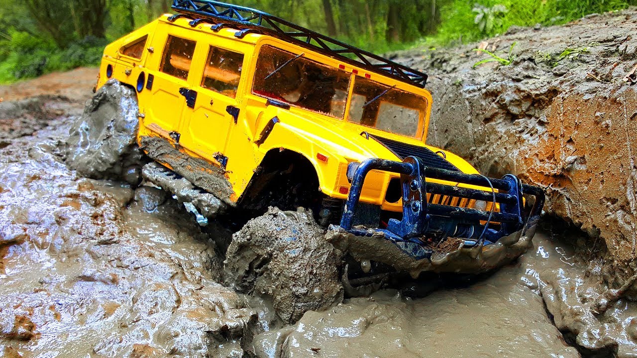 RC Extreme MUD — RC Hummer H1 and Land Rover Defender 90 — RC Extreme Pictures