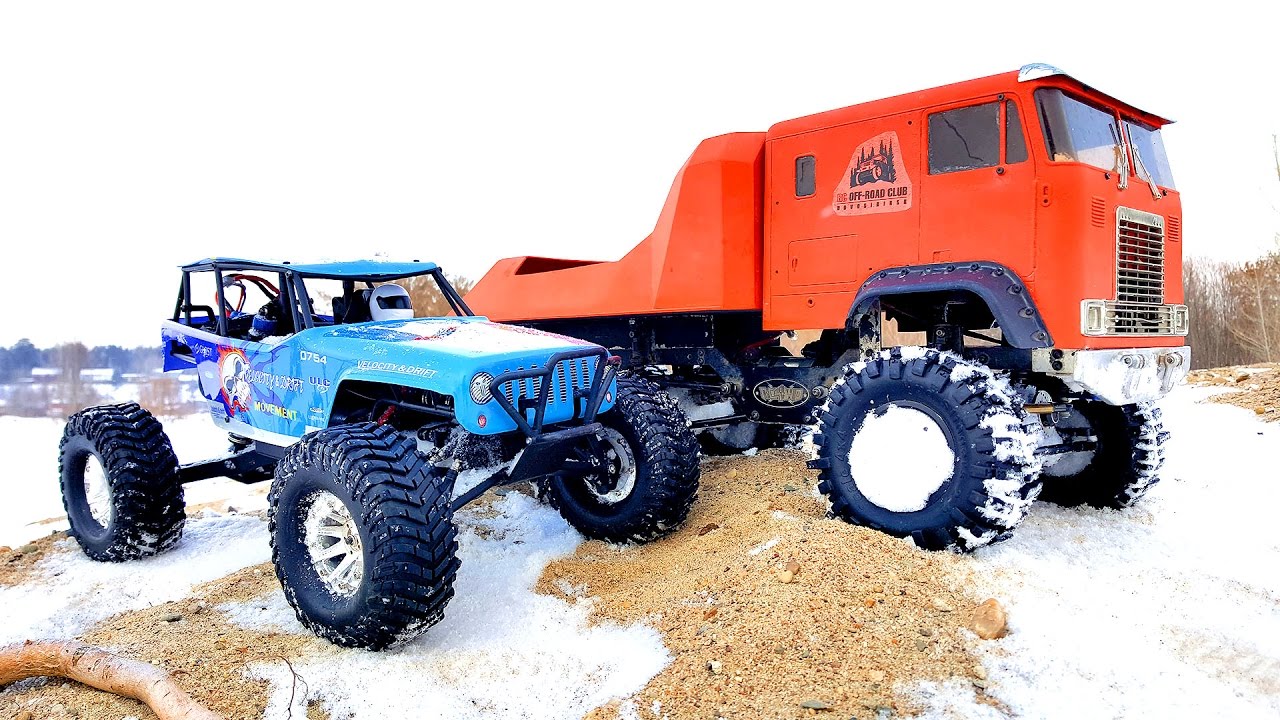 RC Truck OFF Road | Beast RC4WD 6x6 and WLtoys Wild Track | RC Extreme Pictures