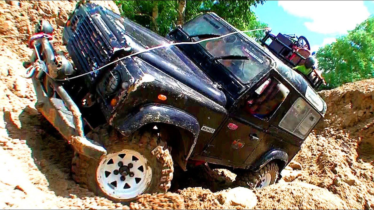 SCALE Model OFF Road Extreme 4x4 - Land Rover Defender - Axial Wraith, Honcho - Джипы на бездорожье