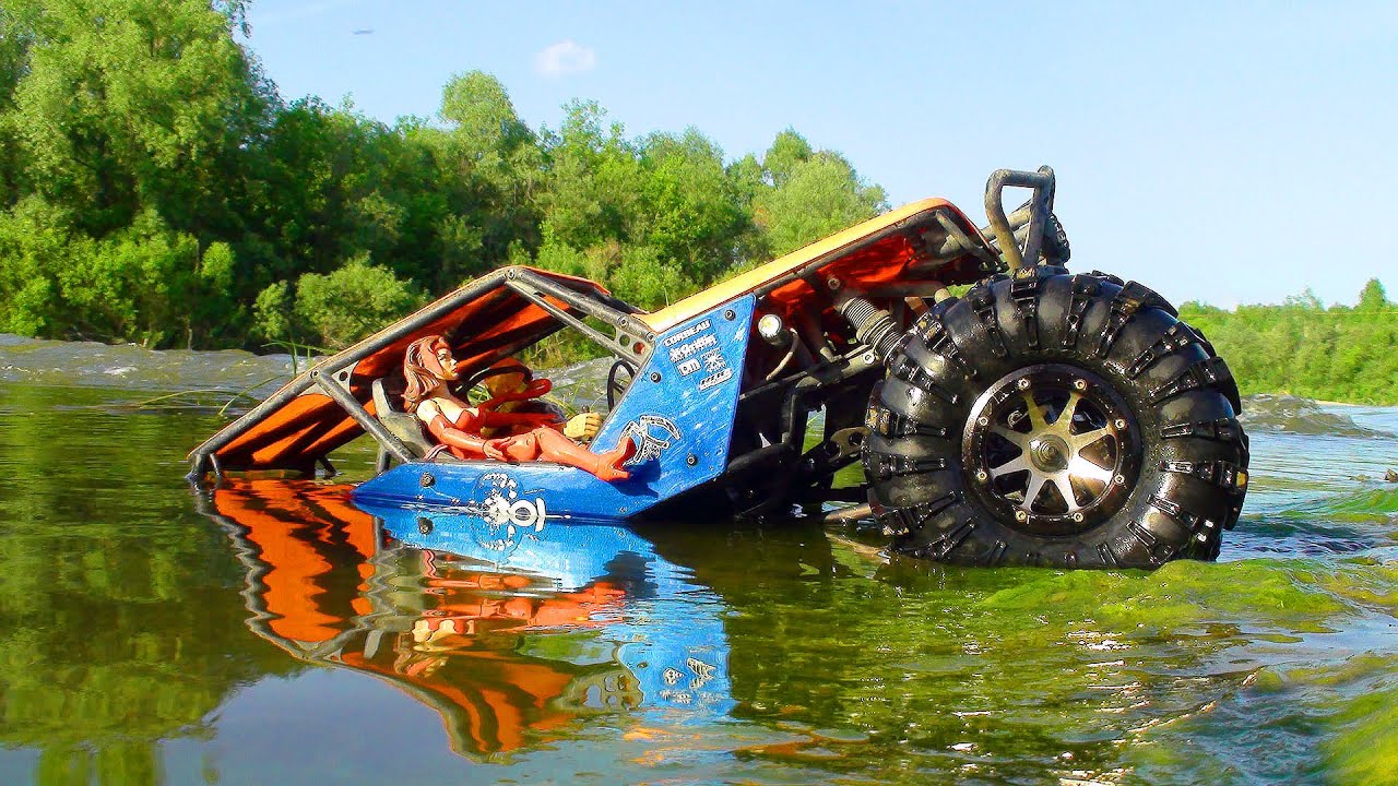 RC Extreme Pictures | RC Cars OFF Road 4x4 Adventure – Axial Wraith a Swim In The River