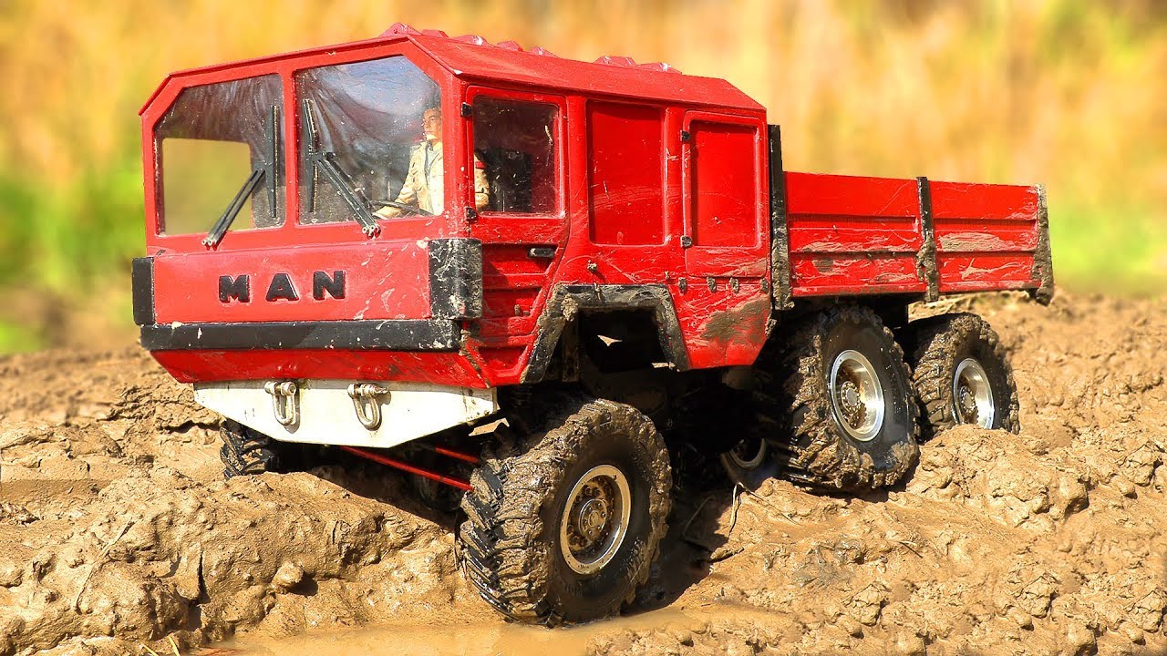 RC Truck 6x6 MAN KAT1 In Search OF MUD and OFF Road — Wilimovich